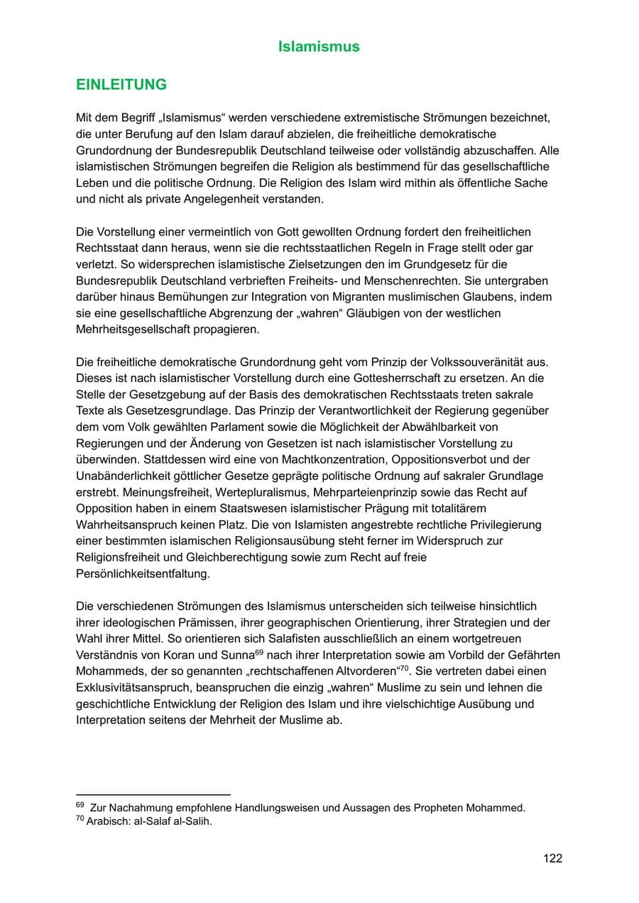Seite 122 des Verfassungsschutzbericht 2025 Sachsen-Anhalt