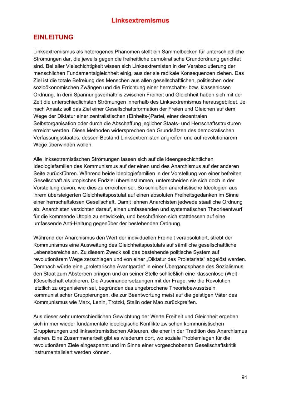 Seite 91 des Verfassungsschutzbericht 2025 Sachsen-Anhalt