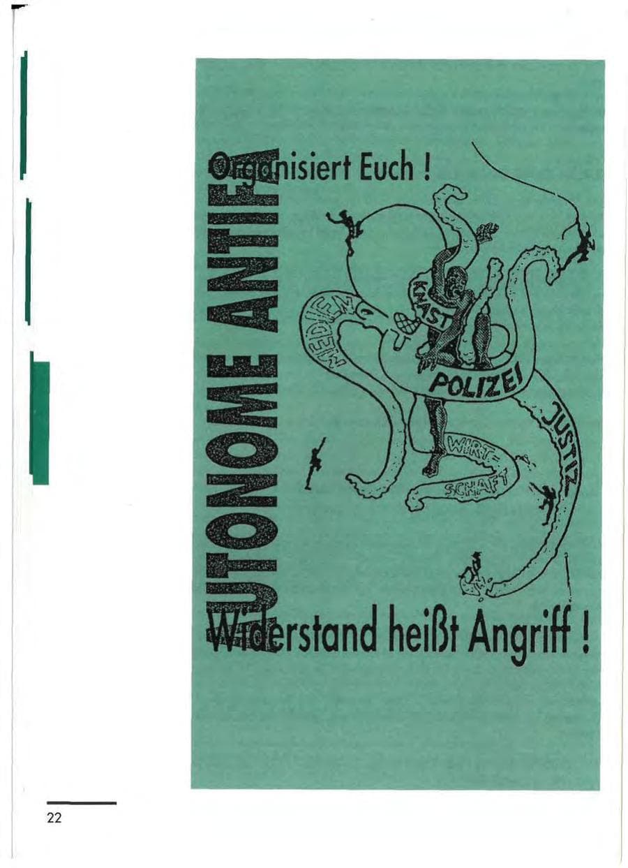 Seite 24 des Verfassungsschutzbericht 1992 Thüringen