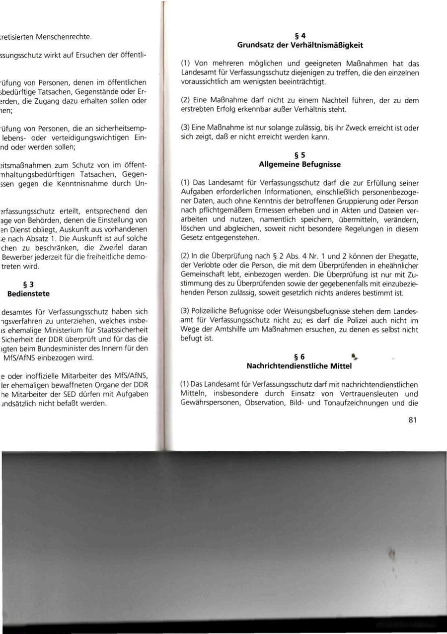 Seite 81 des Verfassungsschutzbericht 1993 Thüringen