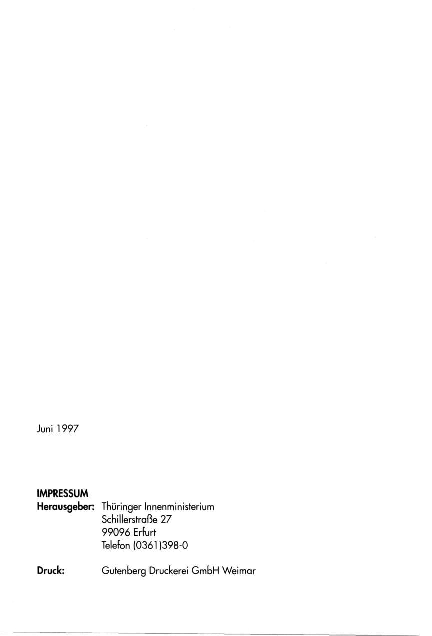 Seite 101 des Verfassungsschutzbericht 1996 Thüringen