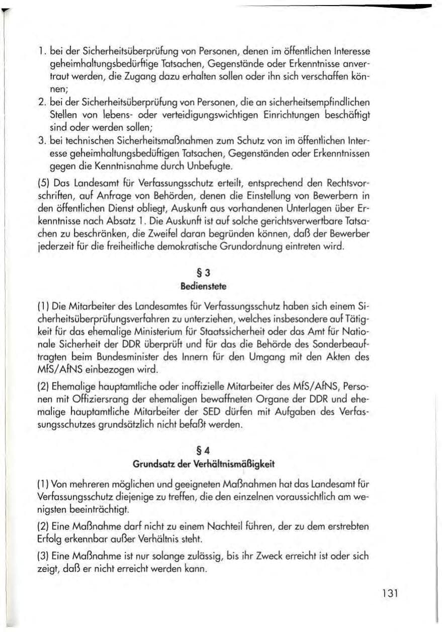 Seite 133 des Verfassungsschutzbericht 1998 Thüringen
