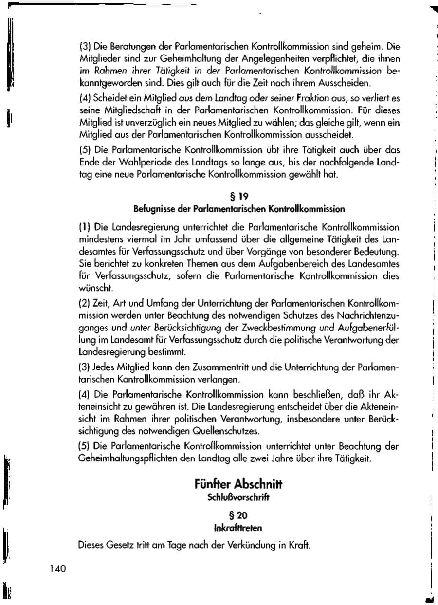 Seite 142 des Verfassungsschutzbericht 1998 Thüringen