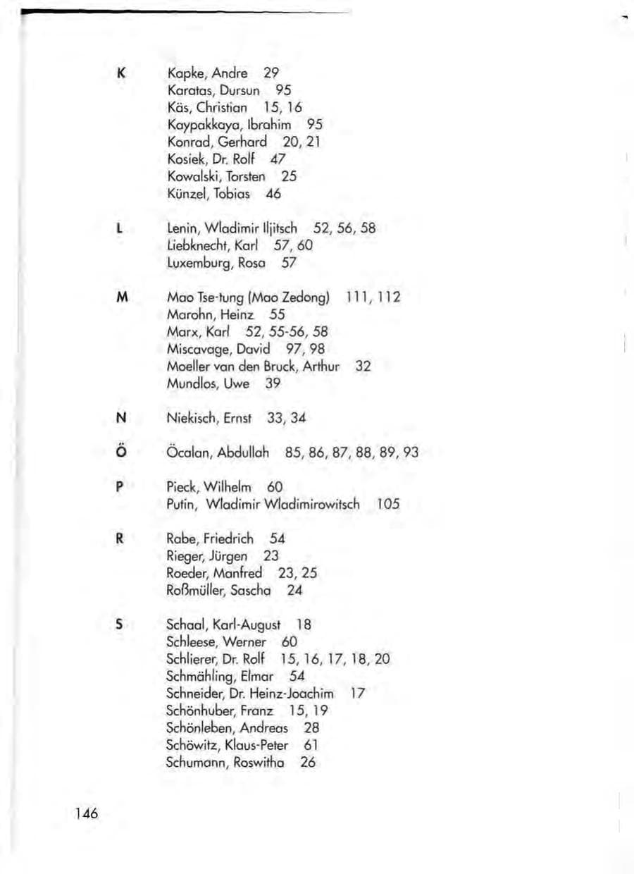 Seite 148 des Verfassungsschutzbericht 1998 Thüringen