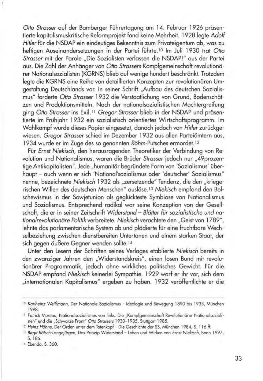 Seite 35 des Verfassungsschutzbericht 1998 Thüringen