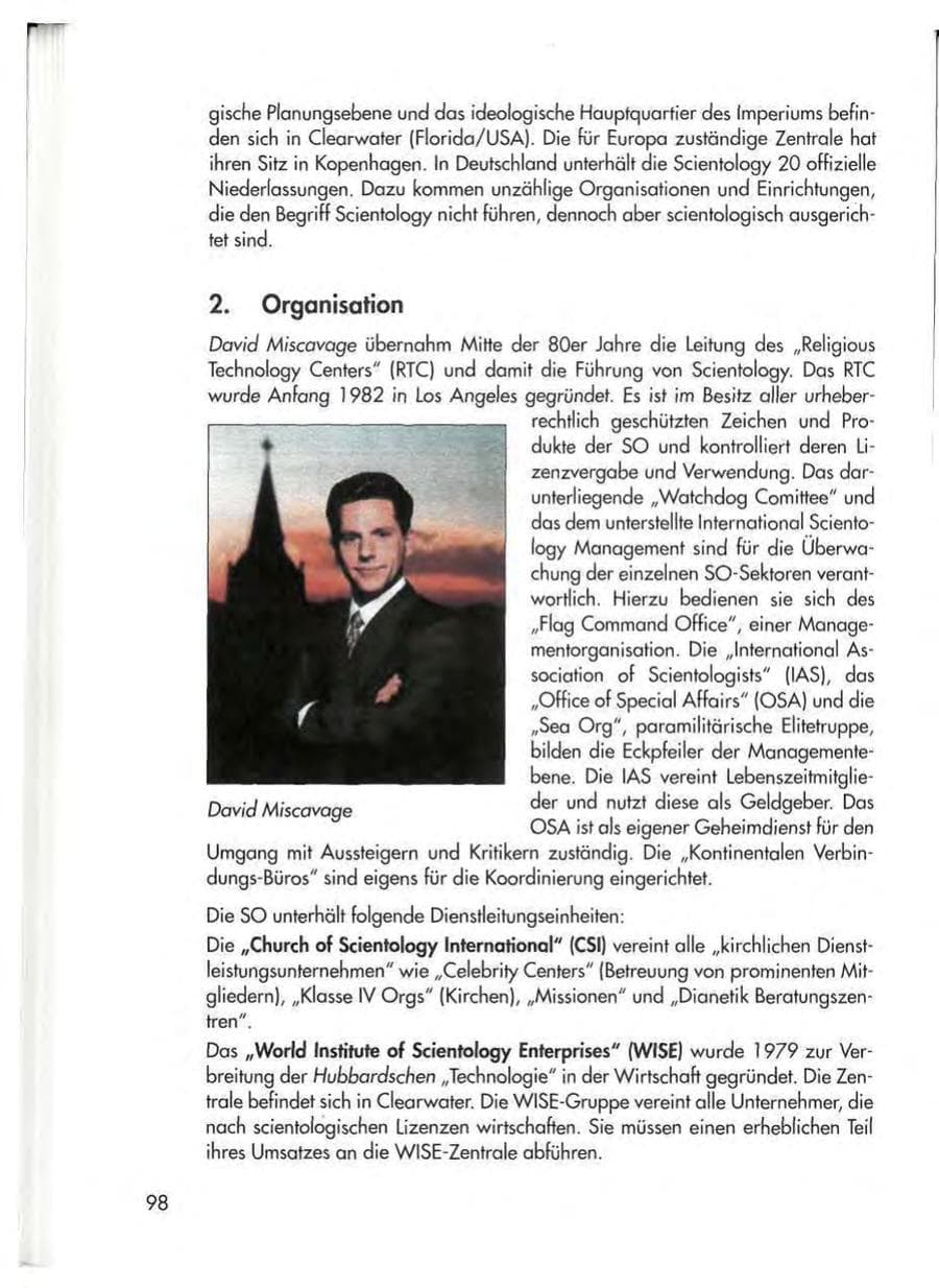 Seite 100 des Verfassungsschutzbericht 1998 Thüringen