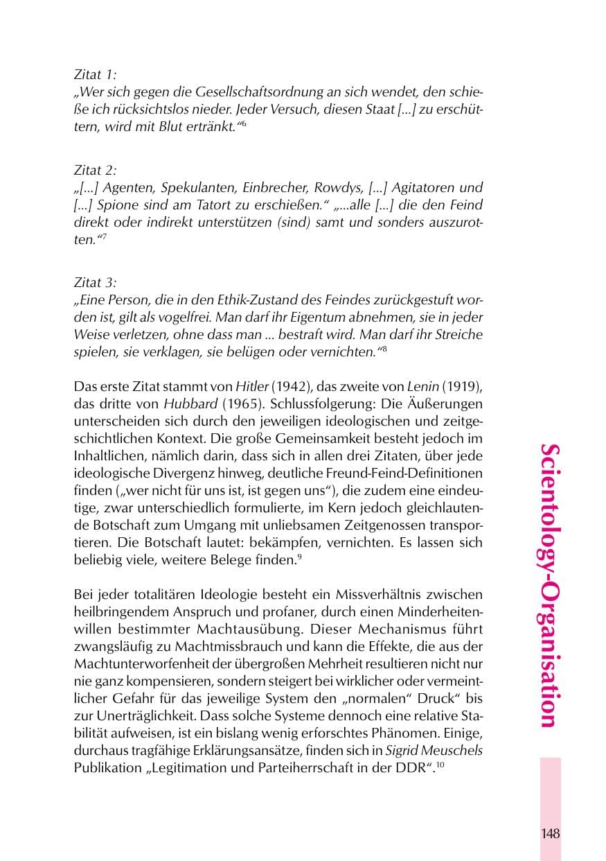 Seite 148 des Verfassungsschutzbericht 1999 Thüringen