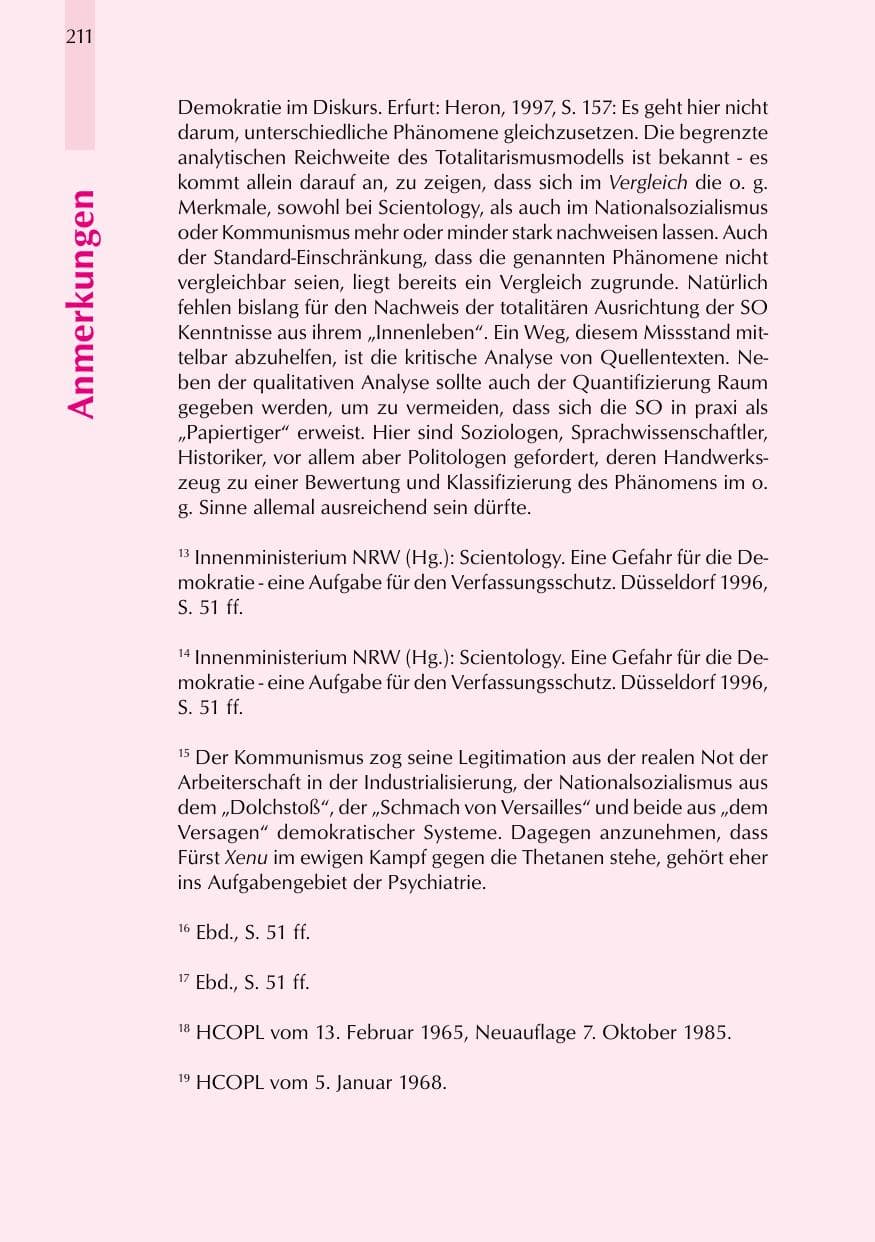 Seite 211 des Verfassungsschutzbericht 1999 Thüringen