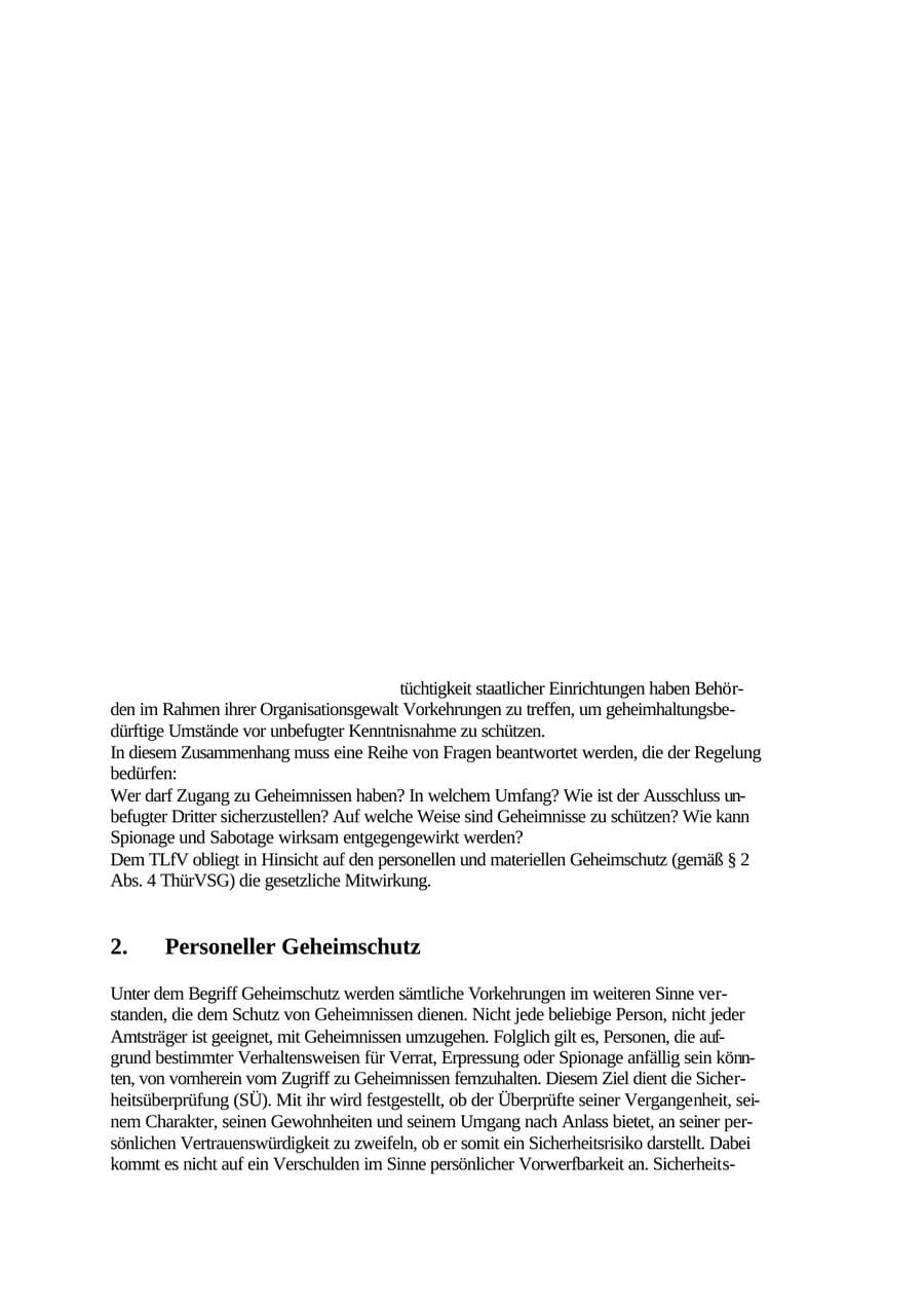 Seite 115 des Verfassungsschutzbericht 2001 Thüringen