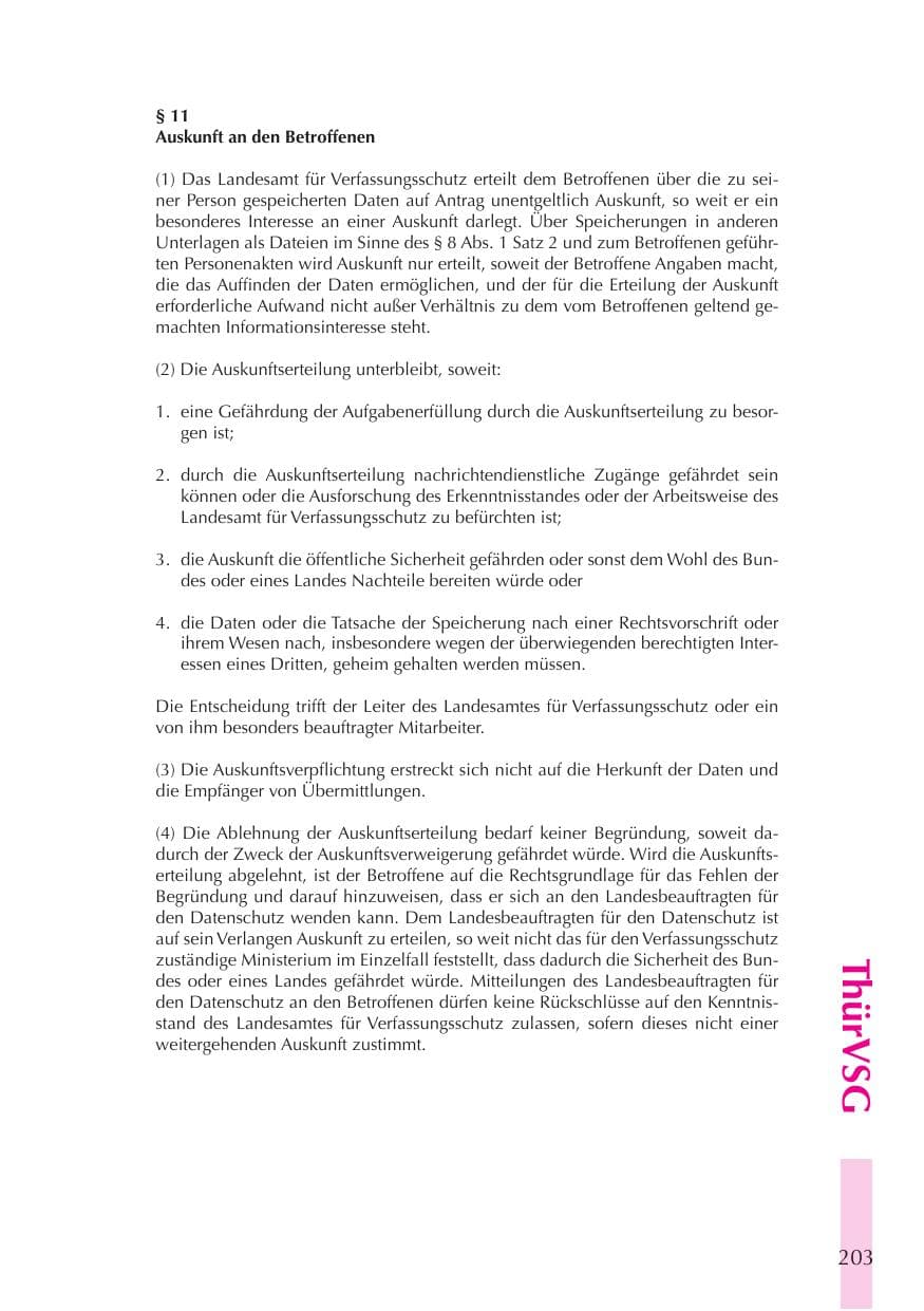 Seite 204 des Verfassungsschutzbericht 2008 Thüringen