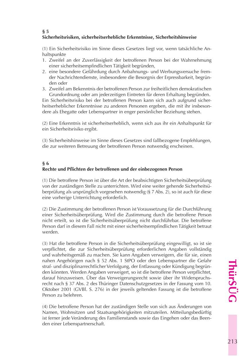 Seite 214 des Verfassungsschutzbericht 2008 Thüringen