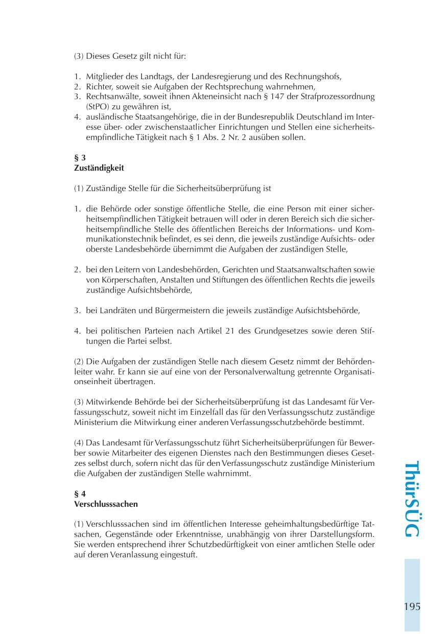 Seite 195 des Verfassungsschutzbericht 2011 Thüringen