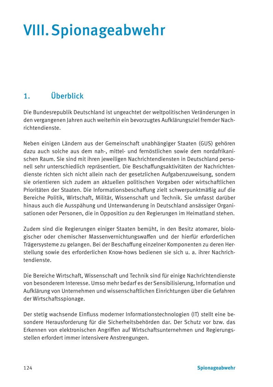 Seite 126 des Verfassungsschutzbericht 2013 Thüringen