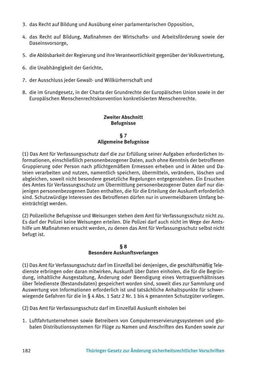 Seite 184 des Verfassungsschutzbericht 2015 Thüringen
