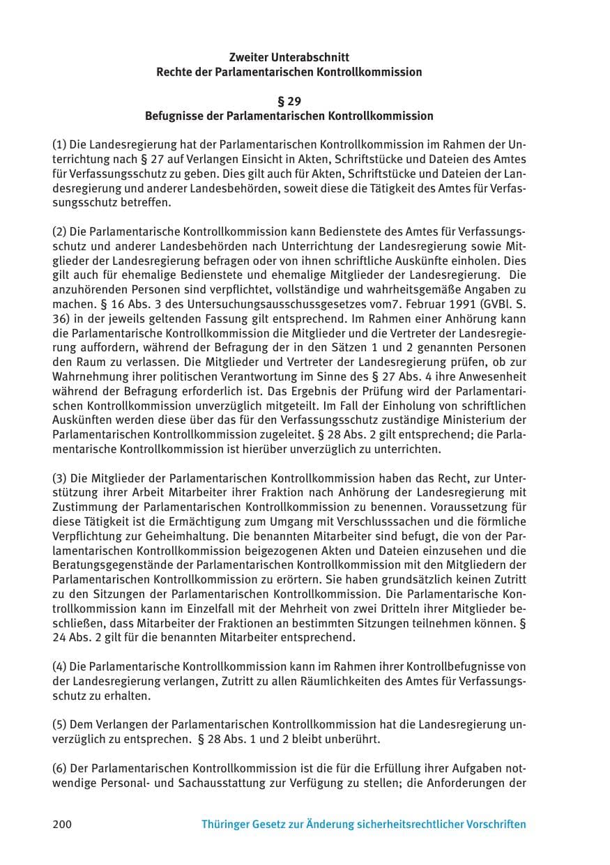 Seite 202 des Verfassungsschutzbericht 2015 Thüringen