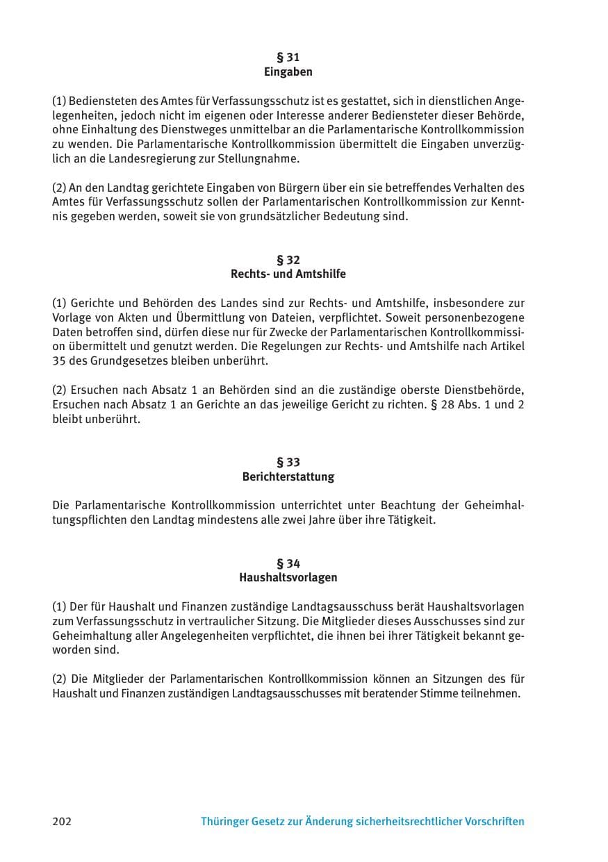 Seite 204 des Verfassungsschutzbericht 2015 Thüringen
