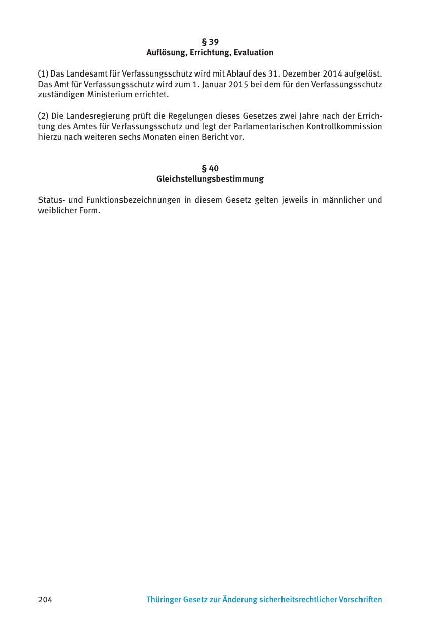 Seite 206 des Verfassungsschutzbericht 2015 Thüringen
