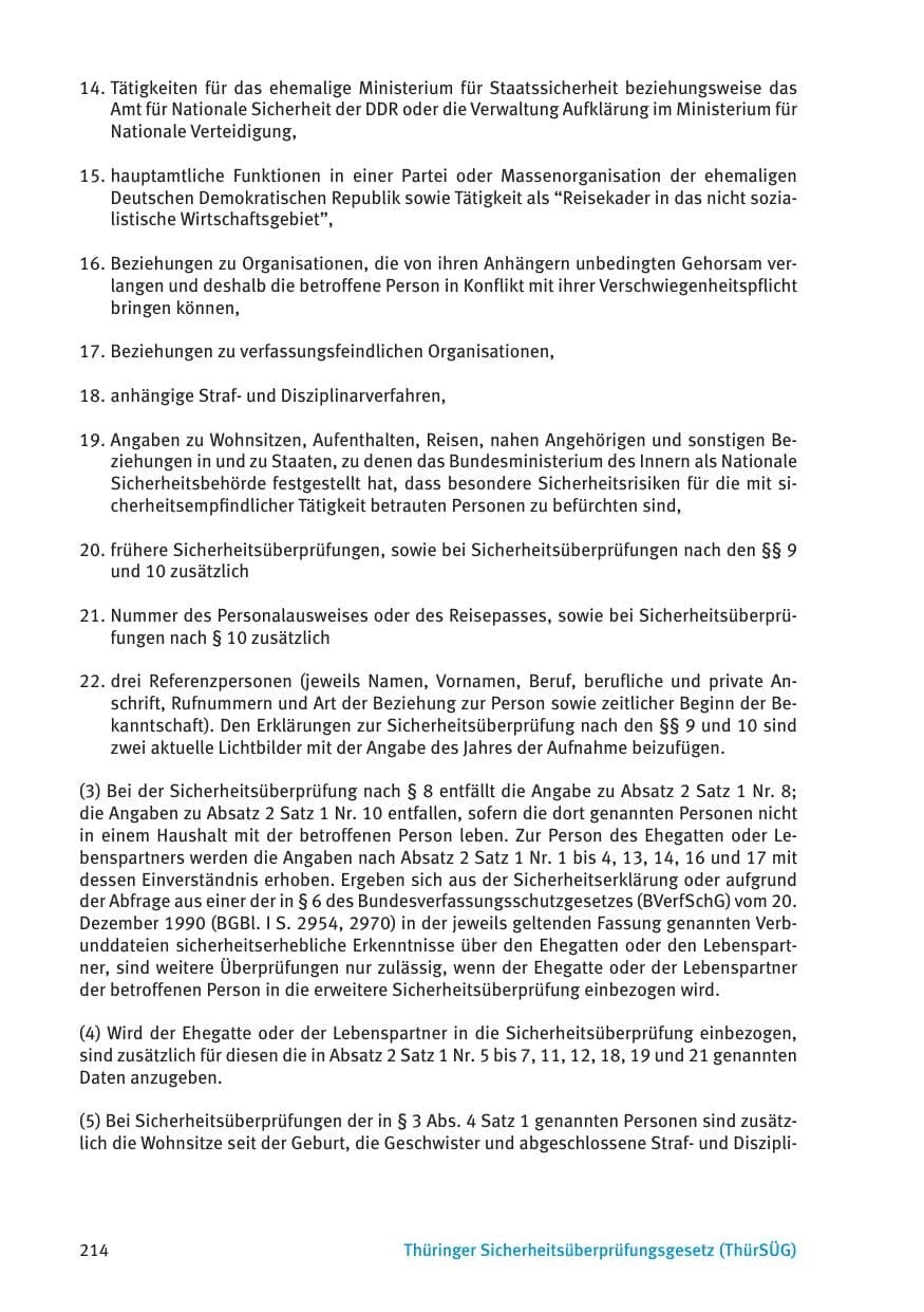 Seite 216 des Verfassungsschutzbericht 2015 Thüringen