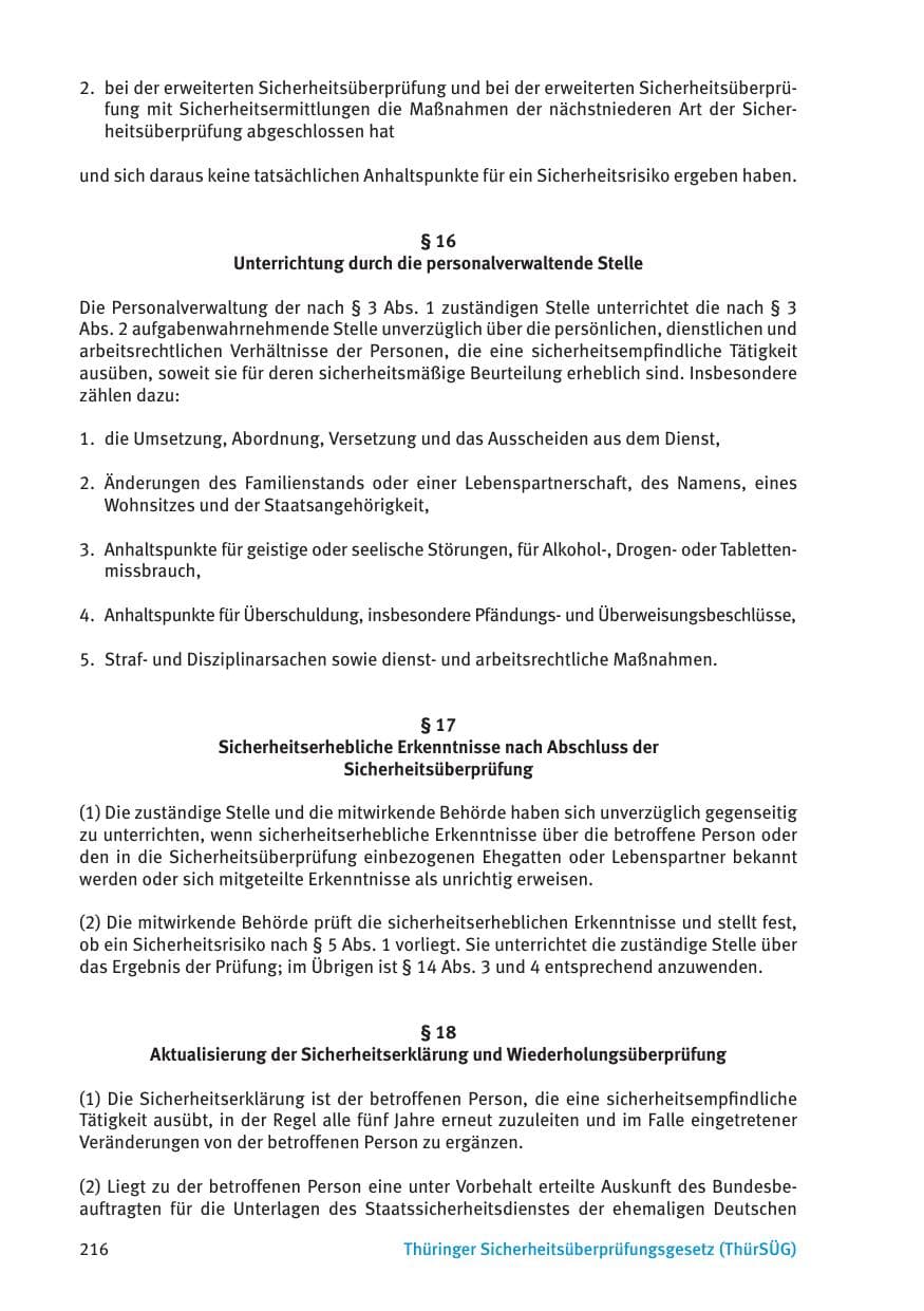 Seite 218 des Verfassungsschutzbericht 2015 Thüringen