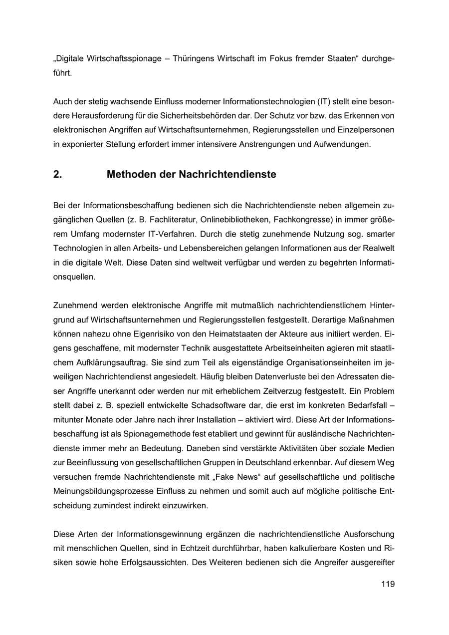 Seite 120 des Verfassungsschutzbericht 2019 Thüringen