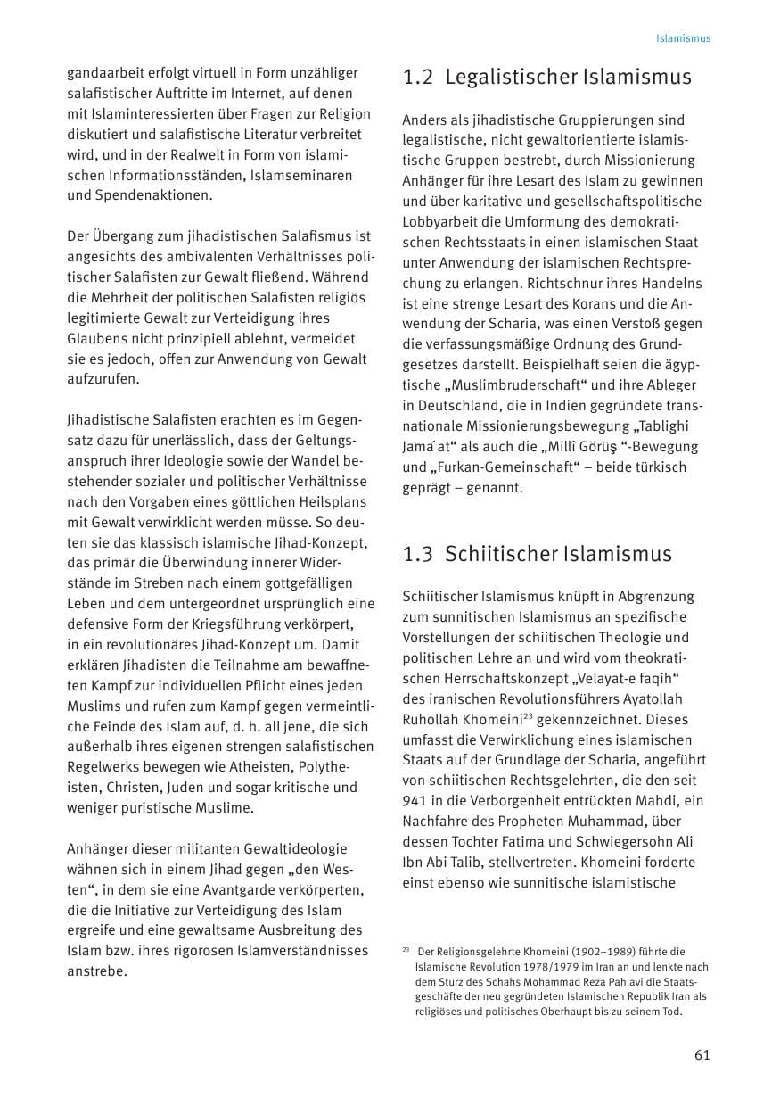 Seite 63 des Verfassungsschutzbericht 2020 Thüringen