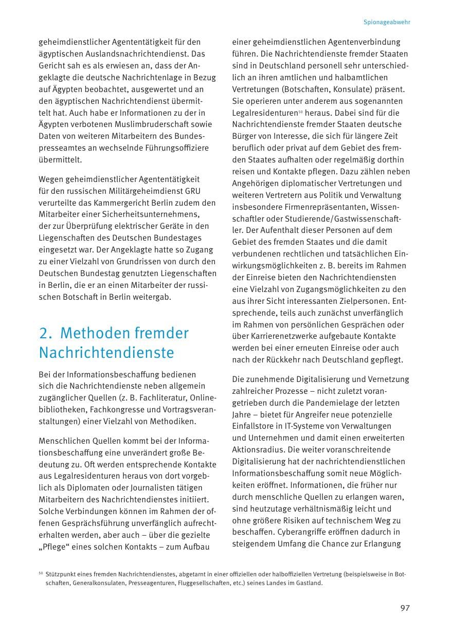 Seite 97 des Verfassungsschutzbericht 2021 Thüringen