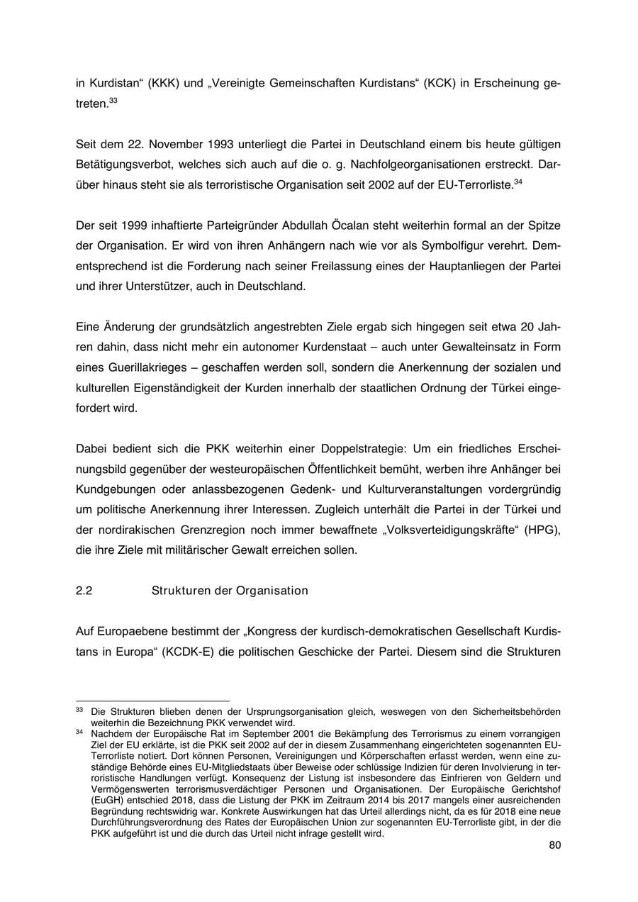 Seite 81 des Verfassungsschutzbericht 2023 Thüringen