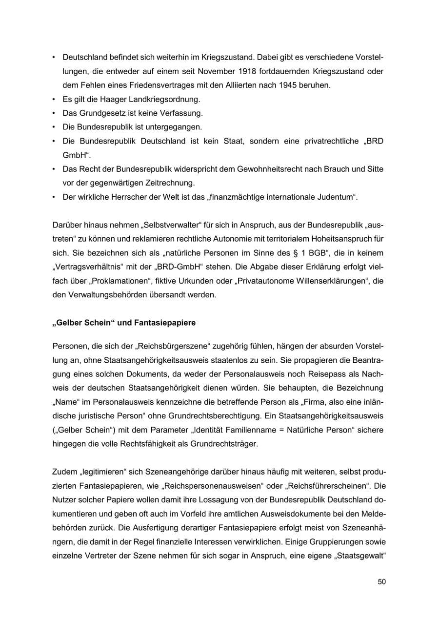 Seite 51 des Verfassungsschutzbericht 2024 Thüringen