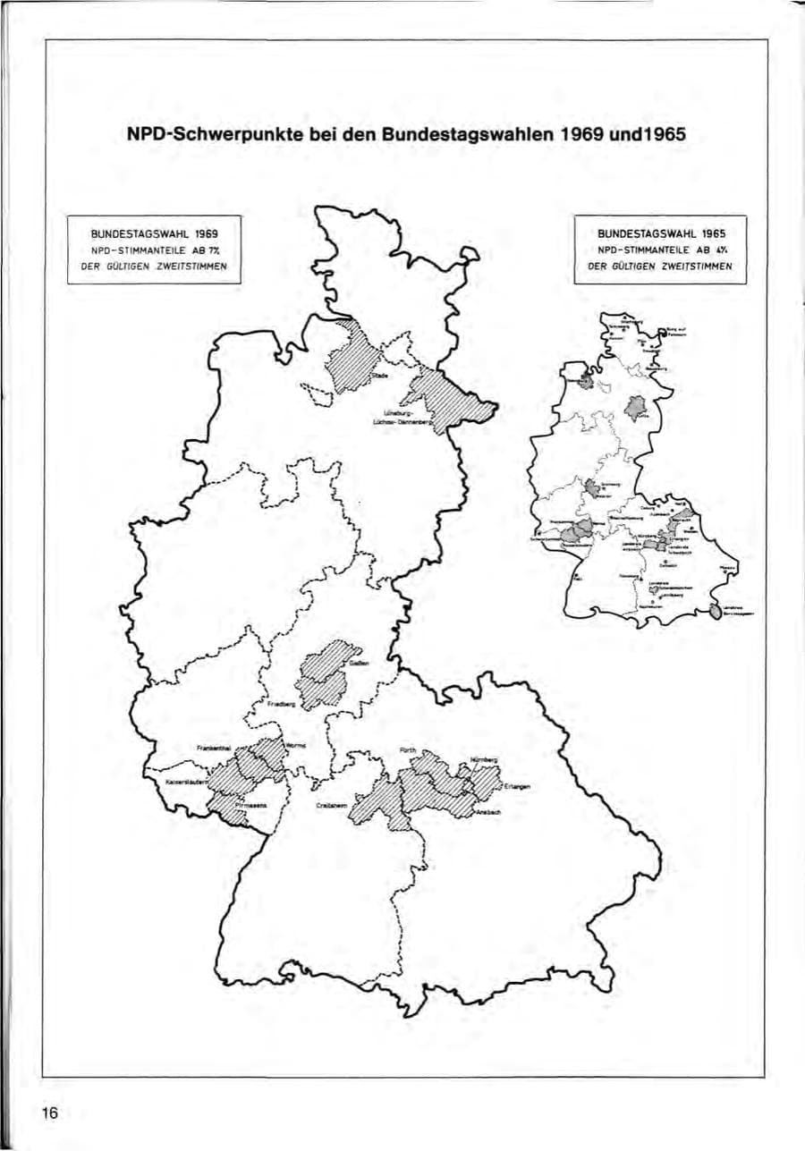 Seite 18 des Verfassungsschutzbericht 1970 Bund