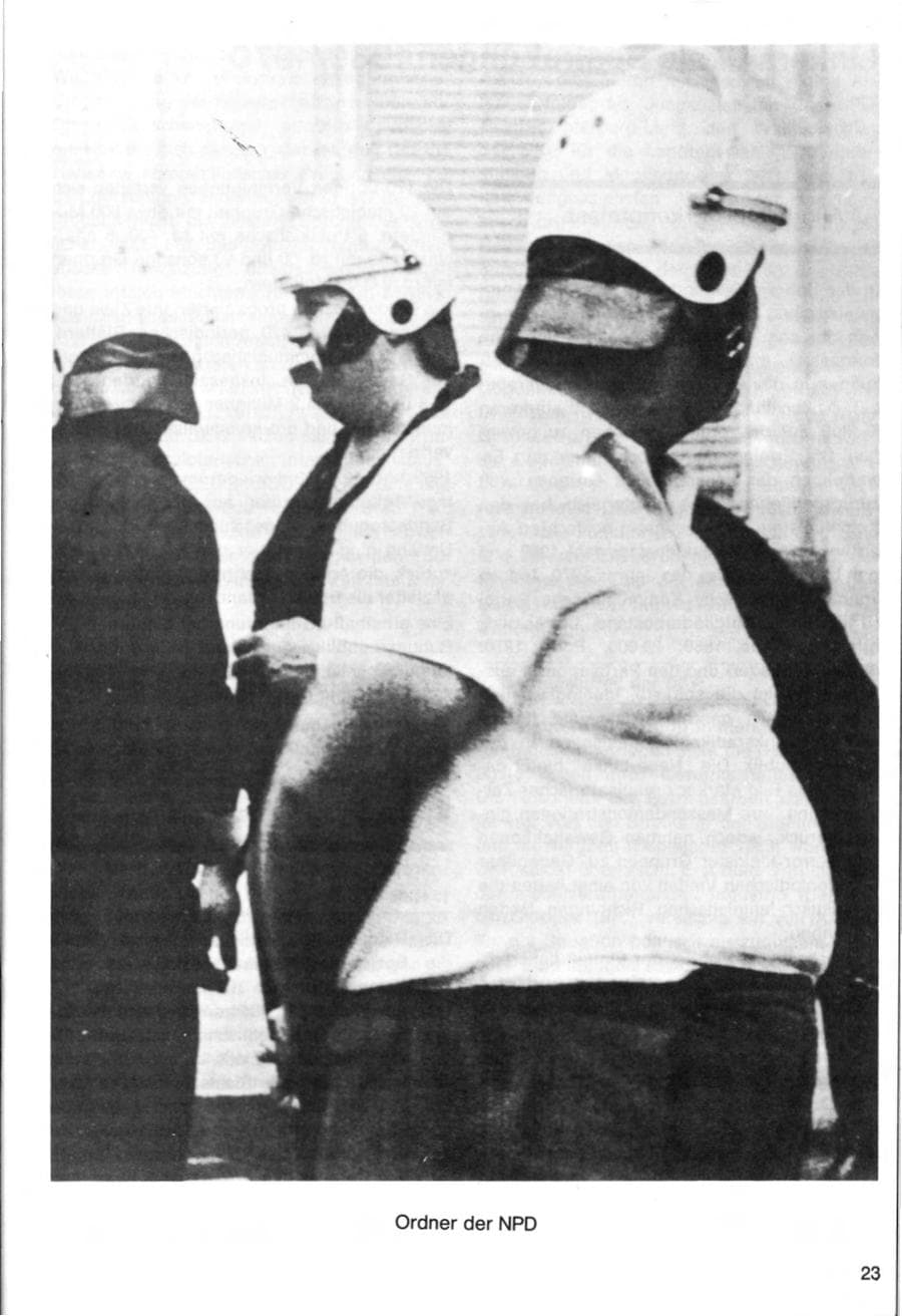 Seite 25 des Verfassungsschutzbericht 1970 Bund