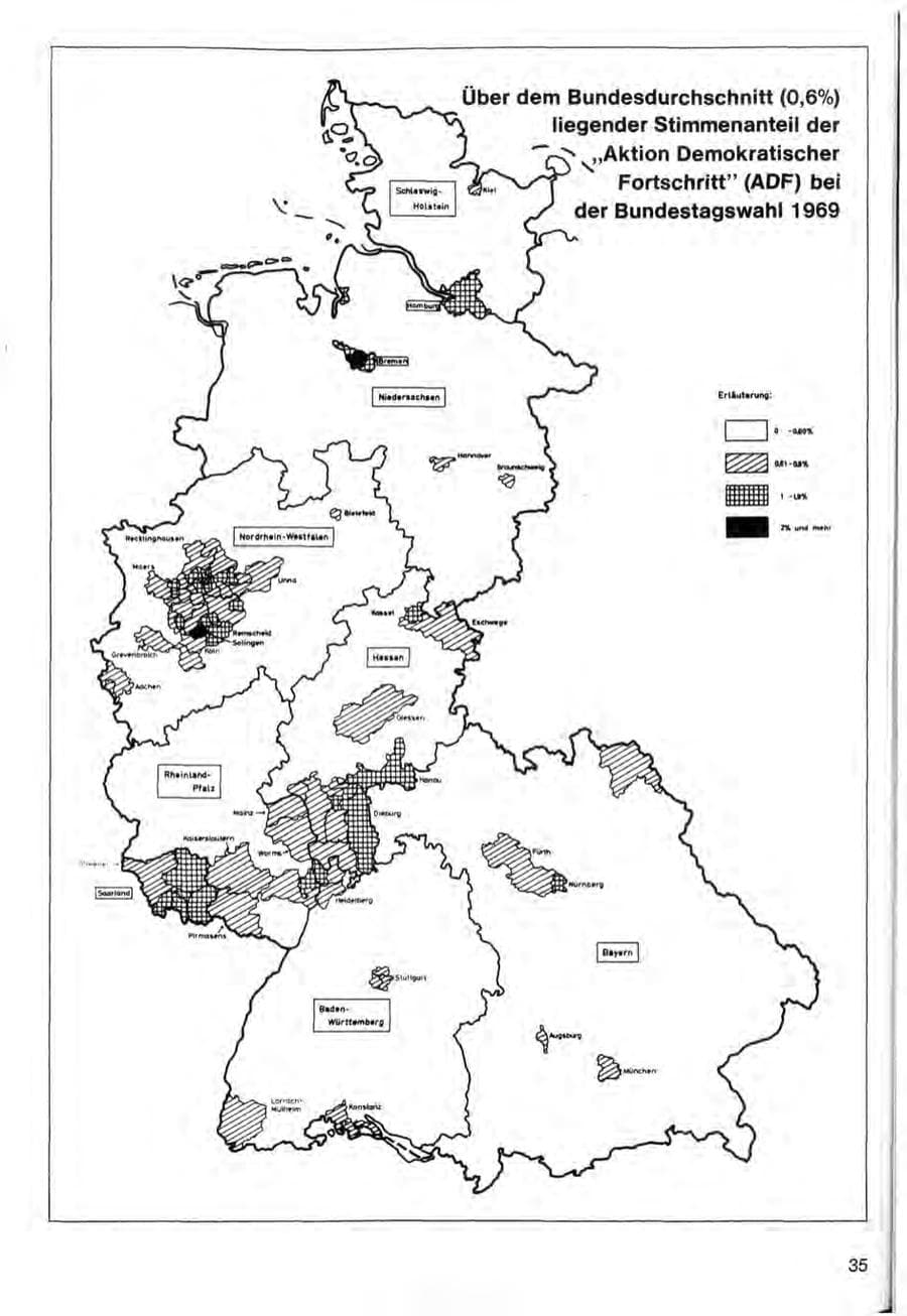 Seite 37 des Verfassungsschutzbericht 1970 Bund