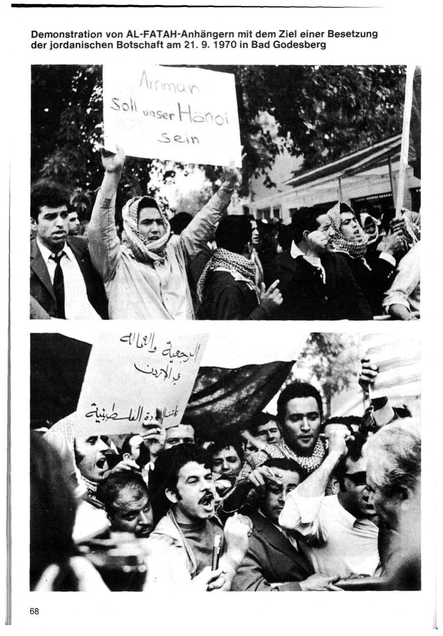 Seite 72 des Verfassungsschutzbericht 1970 Bund