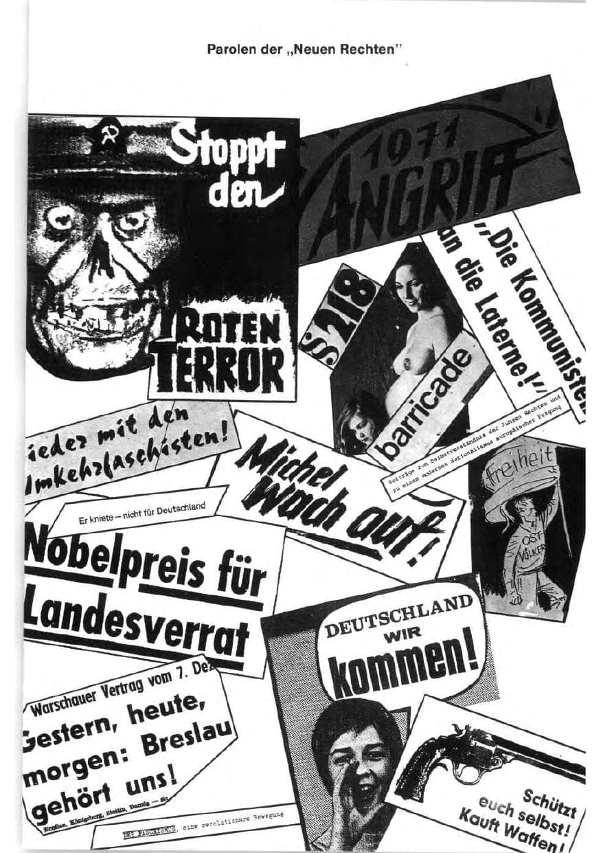 Seite 40 des Verfassungsschutzbericht 1971 Bund