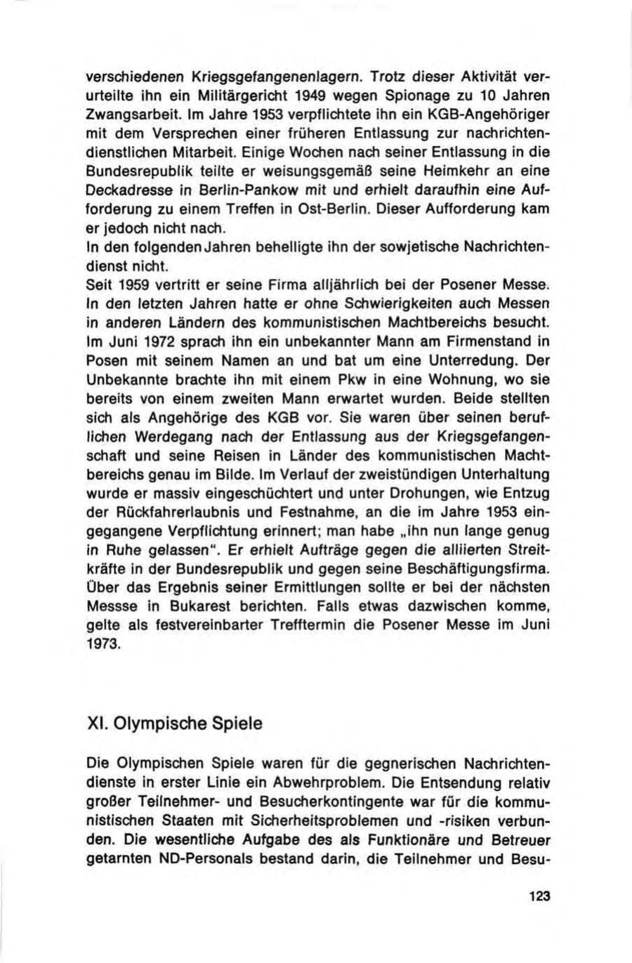 Seite 123 des Verfassungsschutzbericht 1972 Bund