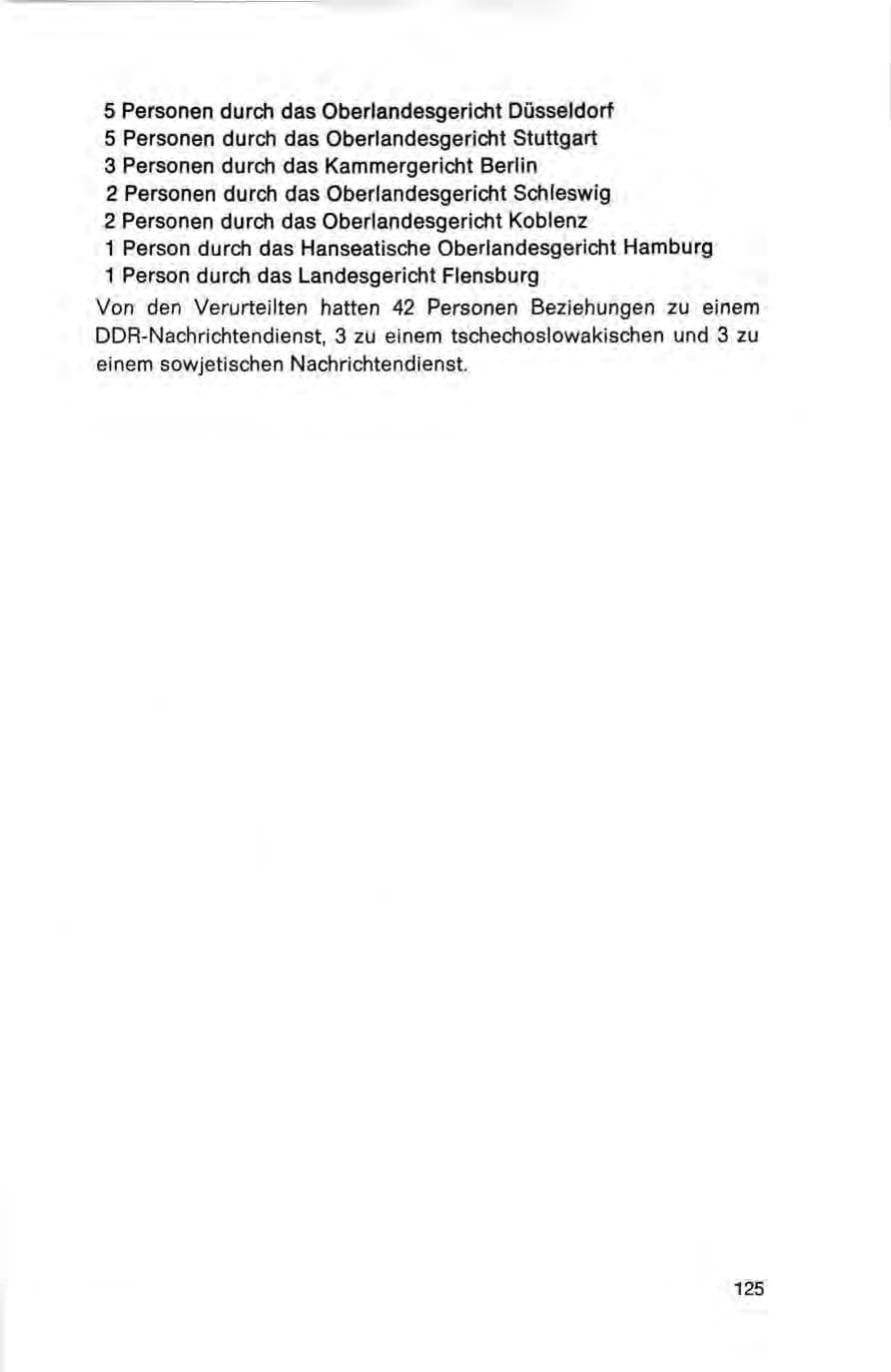 Seite 125 des Verfassungsschutzbericht 1972 Bund