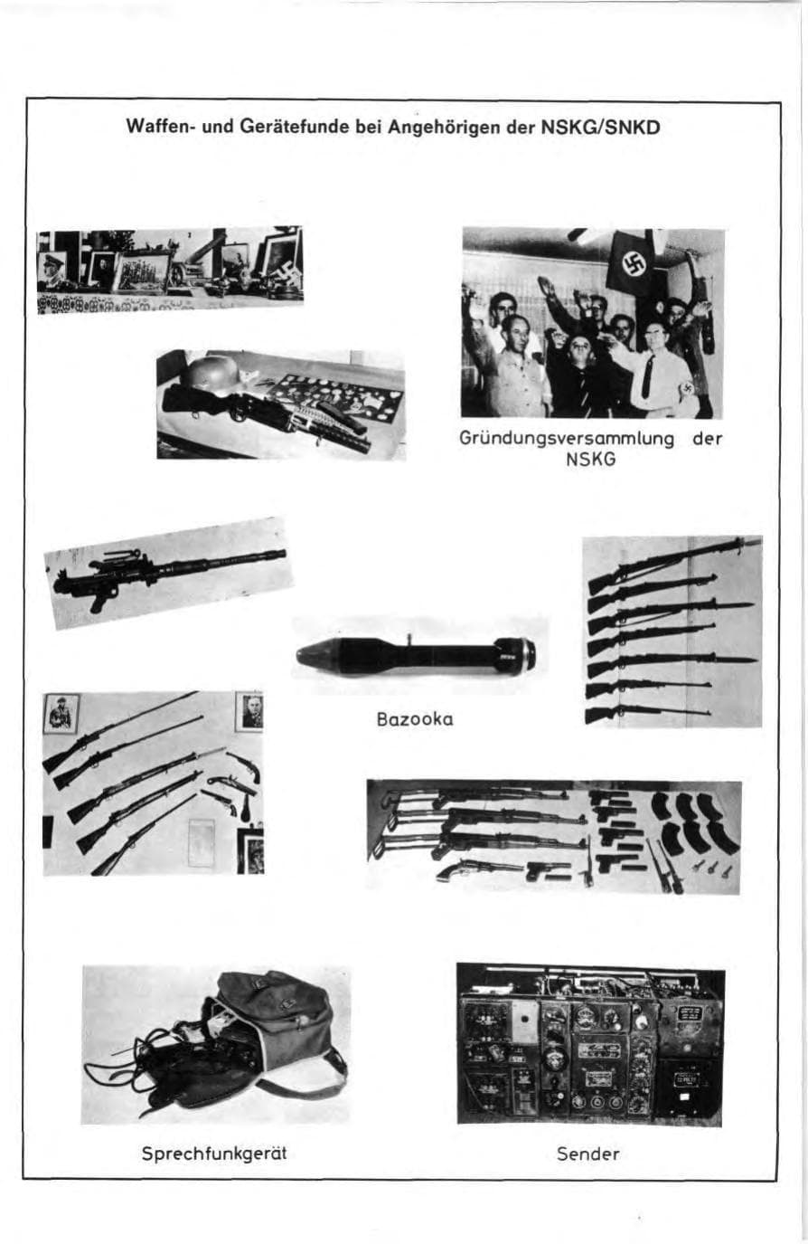 Seite 50 des Verfassungsschutzbericht 1972 Bund