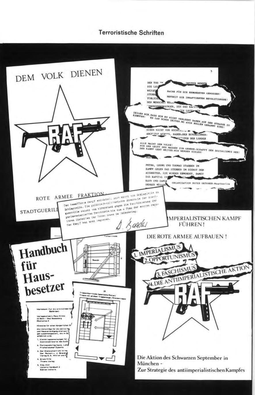 Seite 98 des Verfassungsschutzbericht 1972 Bund