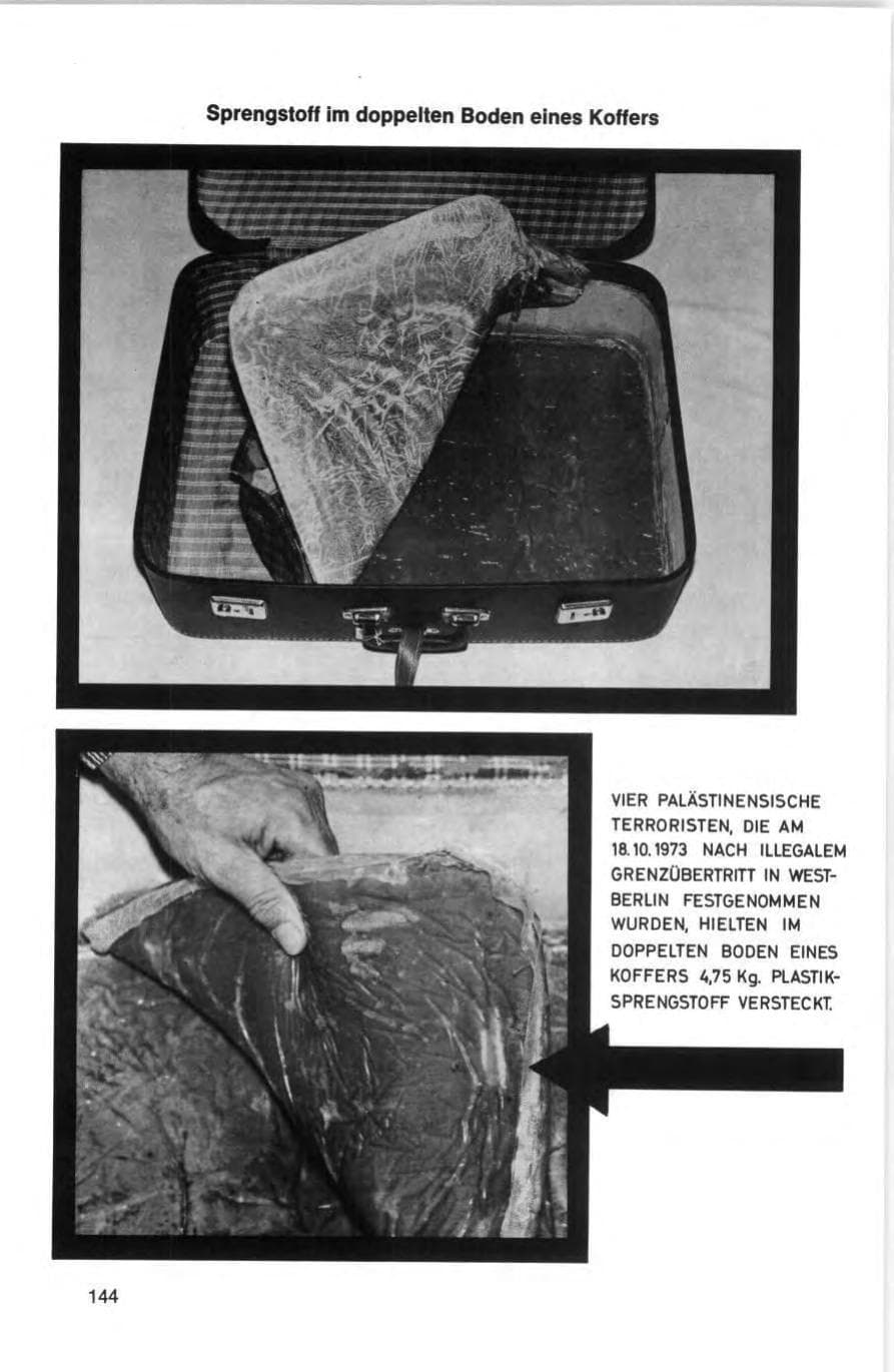 Seite 144 des Verfassungsschutzbericht 1973 Bund