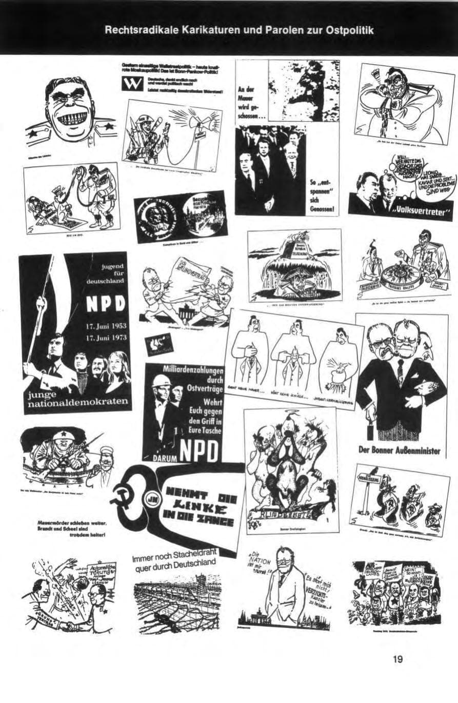Seite 19 des Verfassungsschutzbericht 1973 Bund