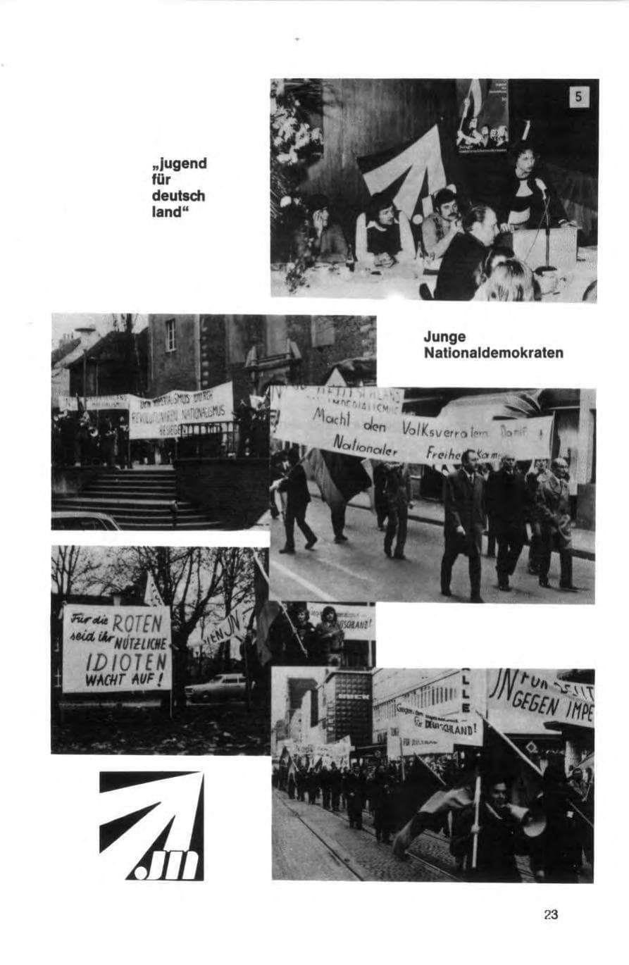Seite 23 des Verfassungsschutzbericht 1973 Bund