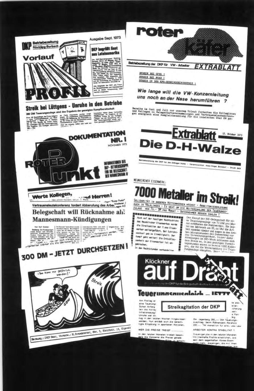 Seite 59 des Verfassungsschutzbericht 1973 Bund