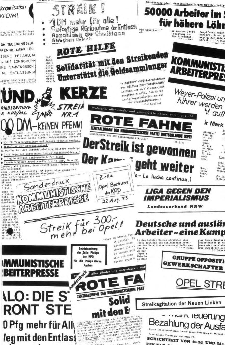Seite 83 des Verfassungsschutzbericht 1973 Bund