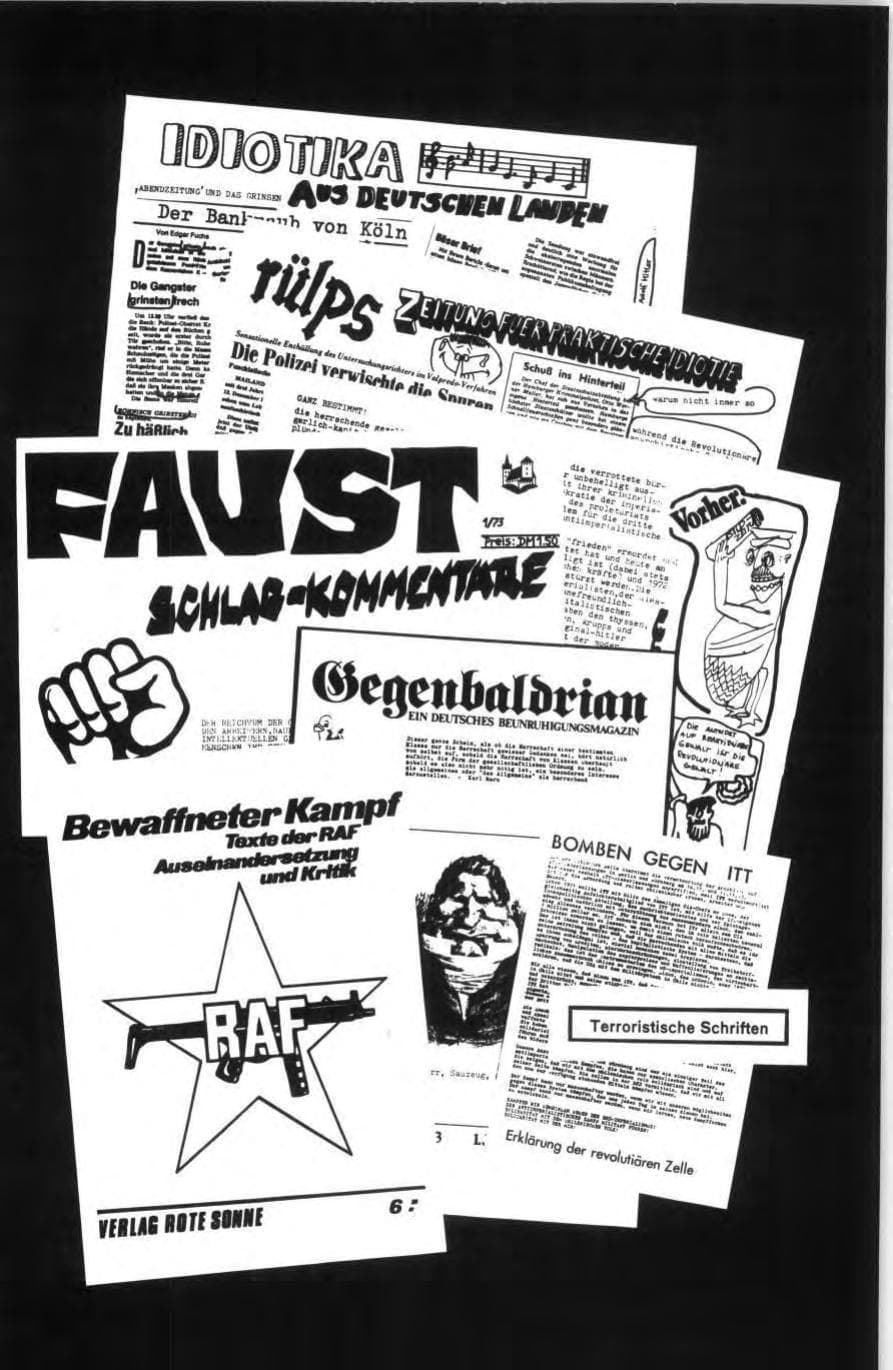 Seite 92 des Verfassungsschutzbericht 1973 Bund