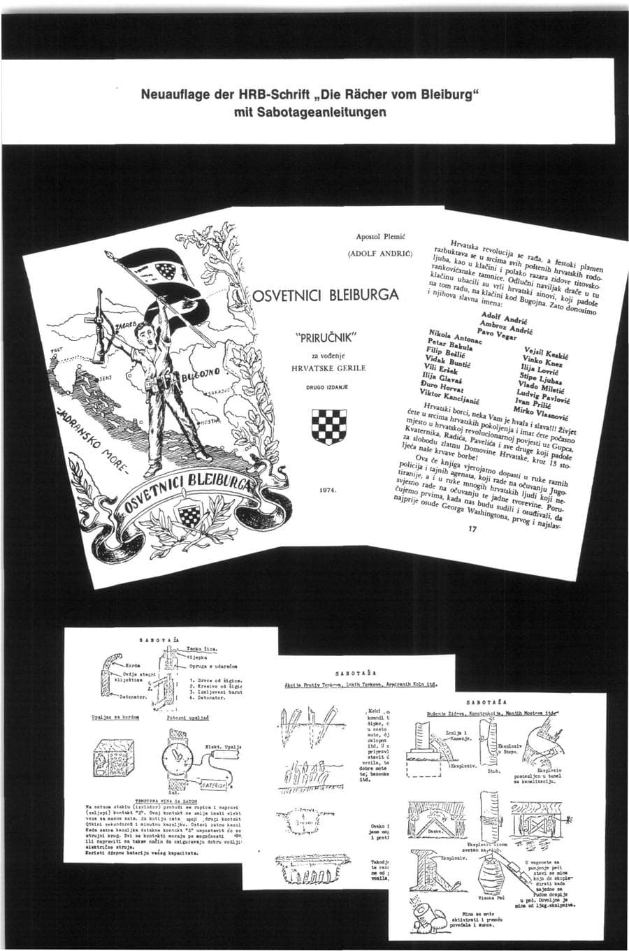 Seite 145 des Verfassungsschutzbericht 1974 Bund