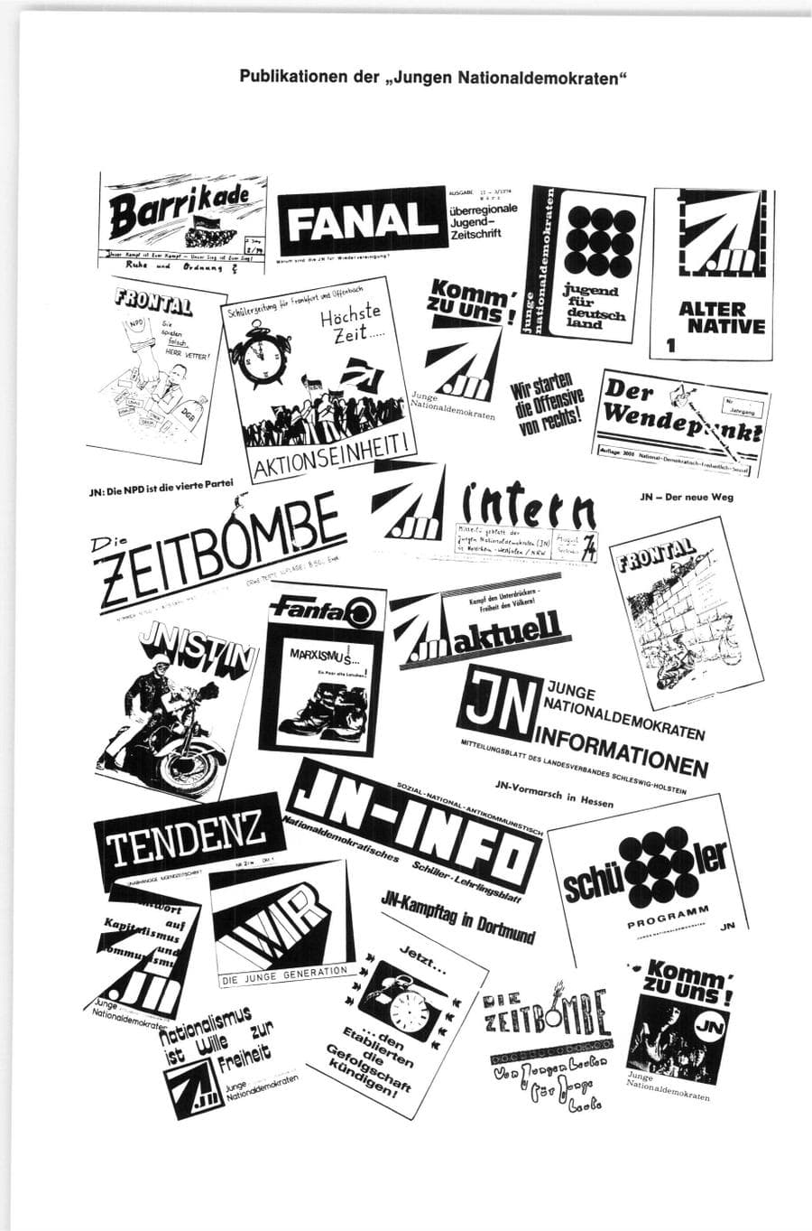Seite 18 des Verfassungsschutzbericht 1974 Bund