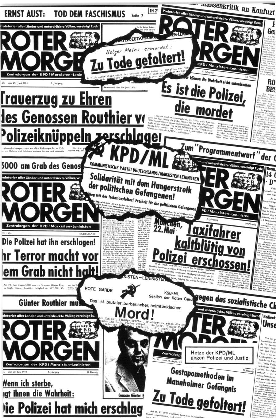 Seite 53 des Verfassungsschutzbericht 1974 Bund
