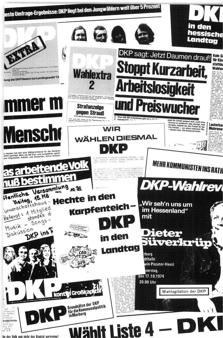 Seite 78 des Verfassungsschutzbericht 1974 Bund