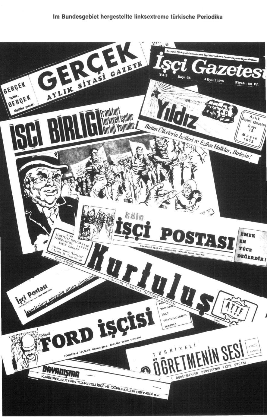Seite 148 des Verfassungsschutzbericht 1975 Bund