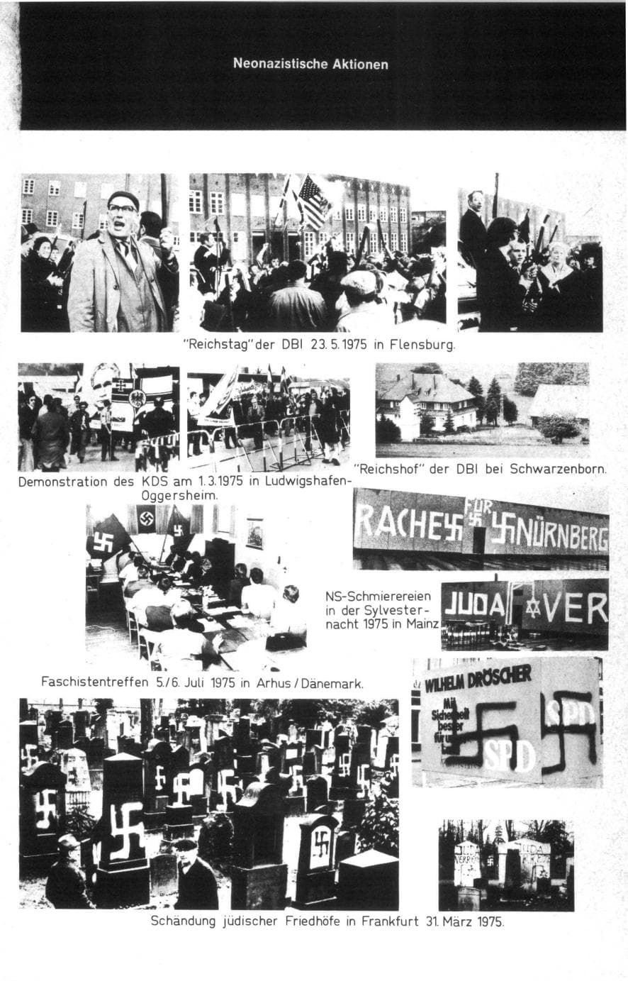 Seite 33 des Verfassungsschutzbericht 1975 Bund