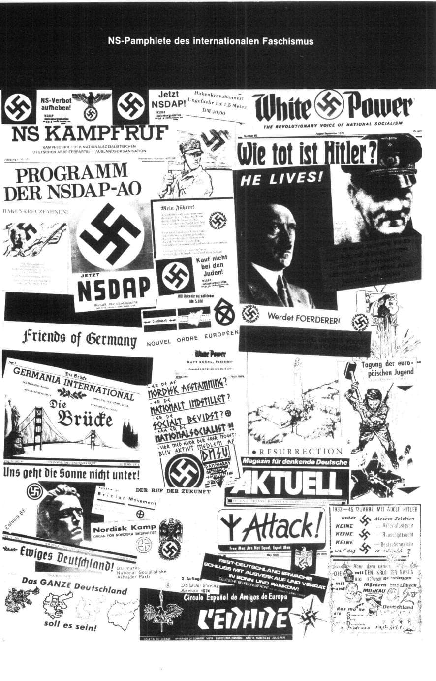 Seite 36 des Verfassungsschutzbericht 1975 Bund